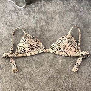 Cheetah print bathing suit from HOLLISTER, medium